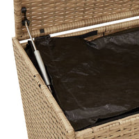 Contenitore da Giardino Beige Misto 283L in Polyrattan 365315