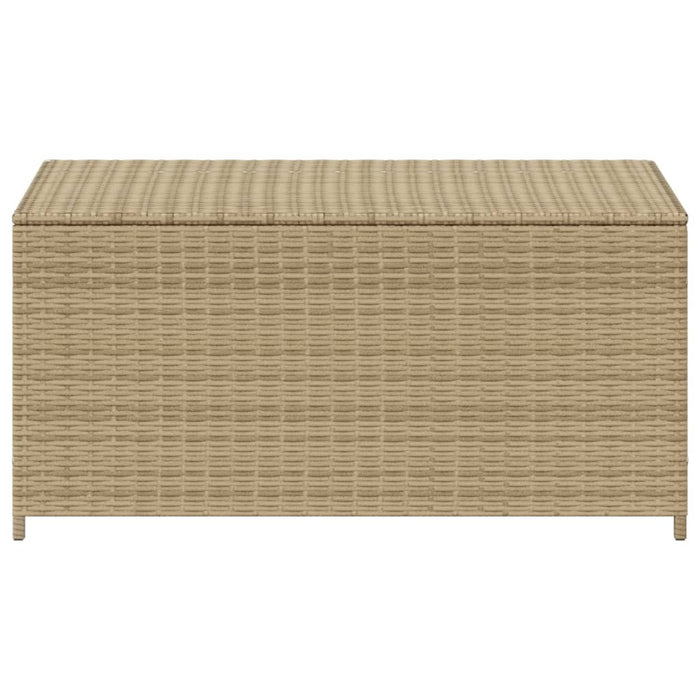 Contenitore da Giardino Beige Misto 190L in Polyrattan 365323