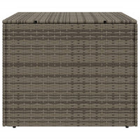 Contenitore da Giardino Grigio 291L in Polyrattan 365338