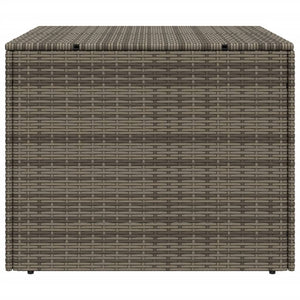 Contenitore da Giardino Grigio 291L in Polyrattan 365338