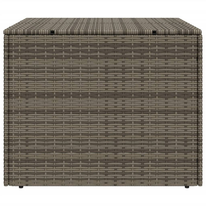 Contenitore da Giardino Grigio 291L in Polyrattan 365338