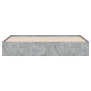 Giroletto Cassetti Grigio Cemento 200x200 cm Legno Multistrato 3207248