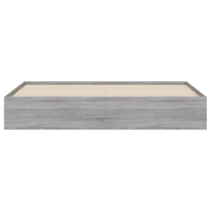 Giroletto Cassetti Grigio Sonoma 200x200 cm Legno Multistrato 3207250