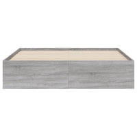 Giroletto Cassetti Grigio Sonoma 150x200 cm Legno Multistrato 3207271