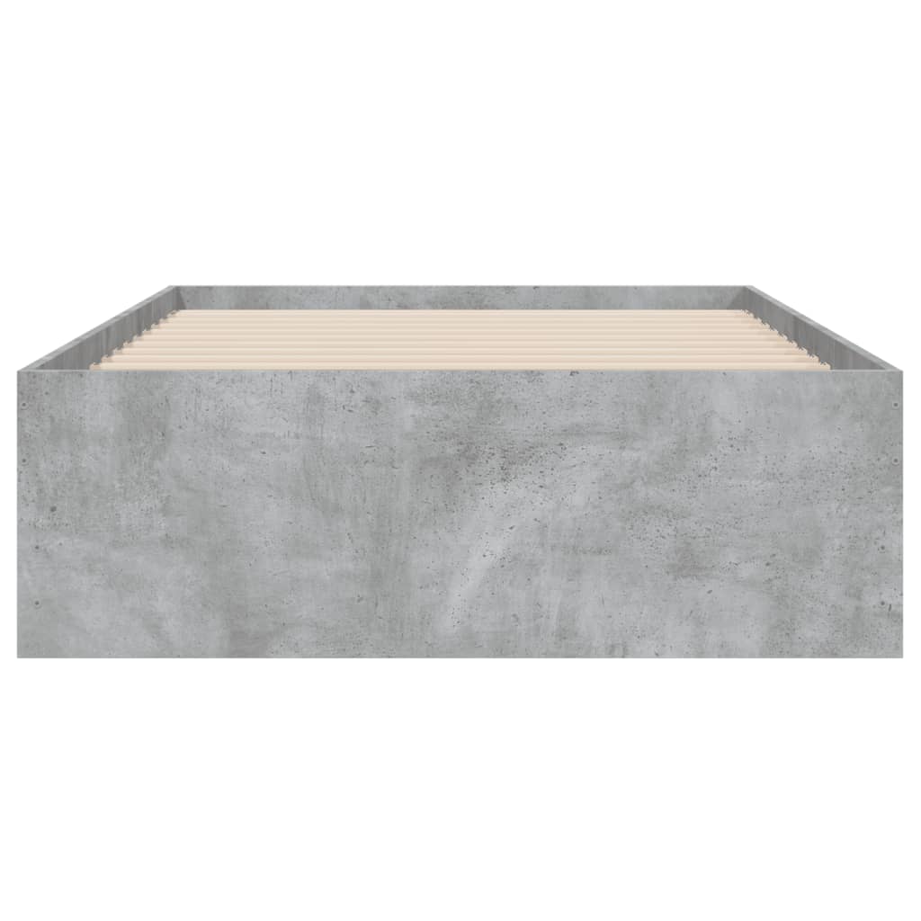 Giroletto Cassetti Grigio Cemento 90x200 cm Legno Multistrato 3207297