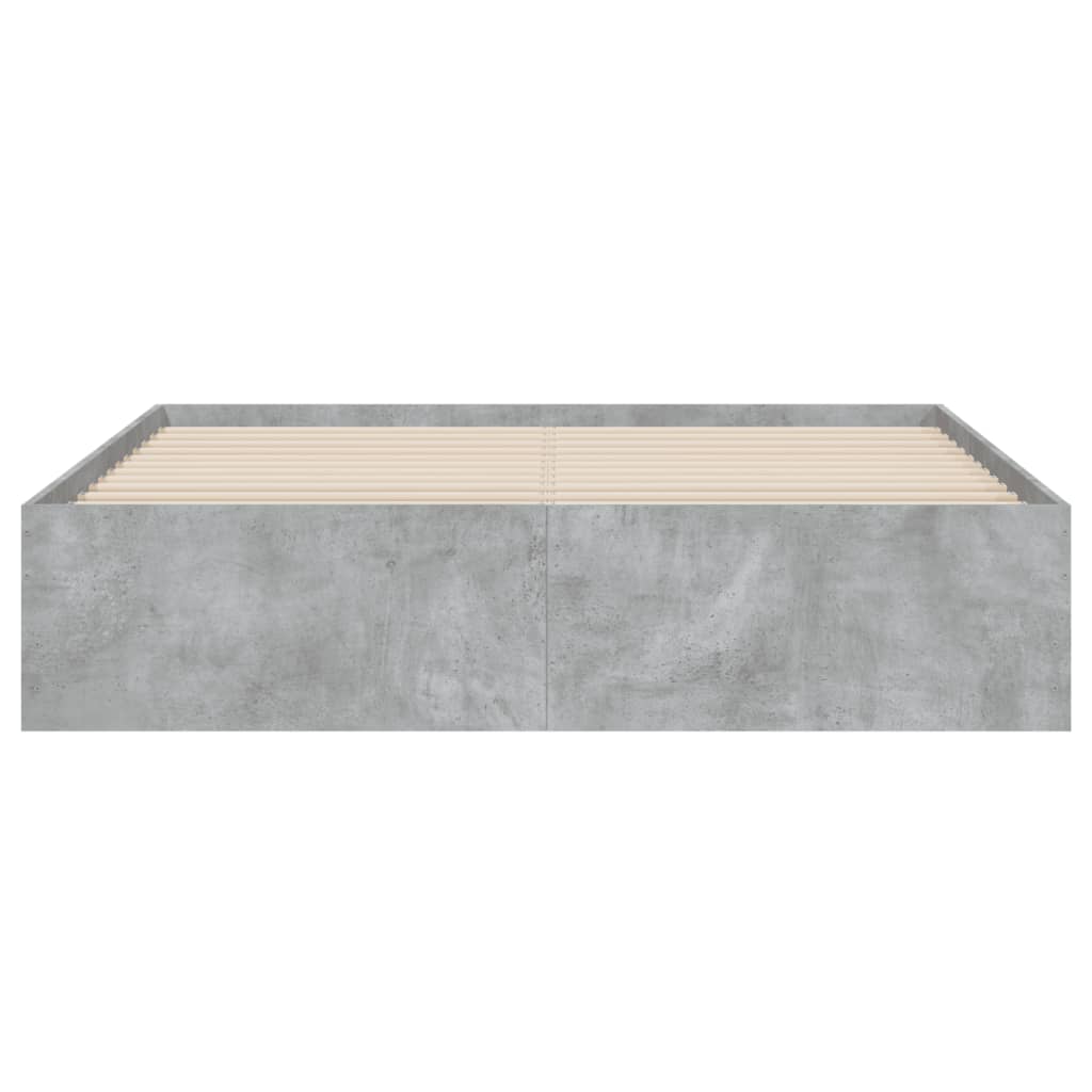 Giroletto Cassetti Grigio Cemento 140x190 cm Legno Multistrato 3207304