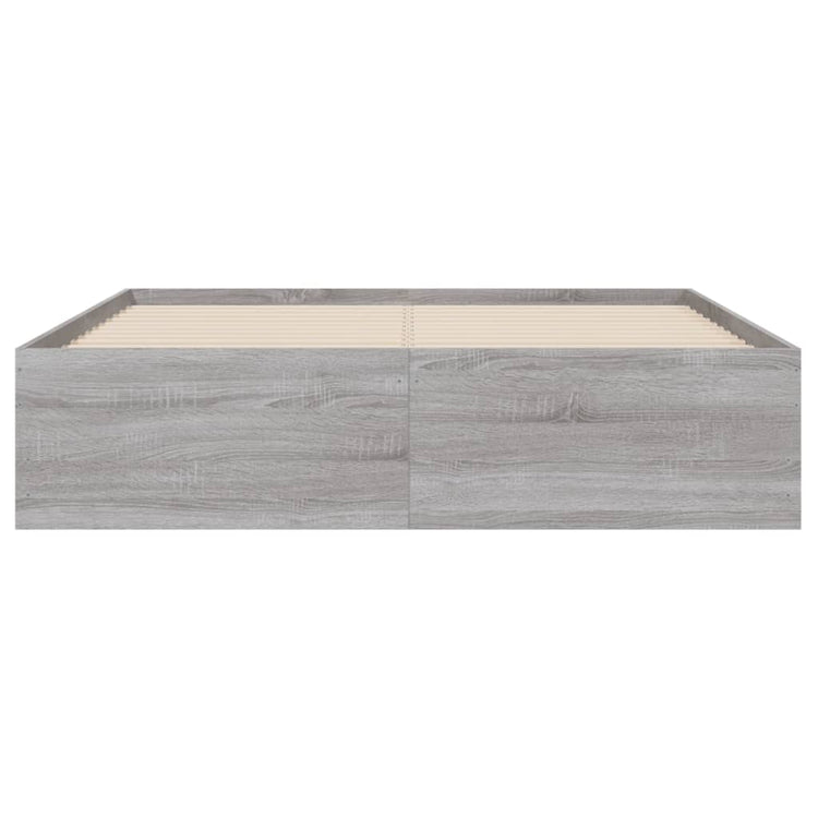 Giroletto Cassetti Grigio Sonoma 120x190 cm Legno Multistrato 3207320