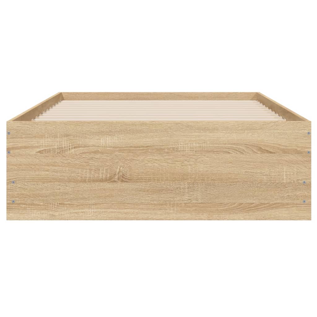 Giroletto Cassetti Rovere Sonoma 75x190 cm Legno Multistrato 3207331