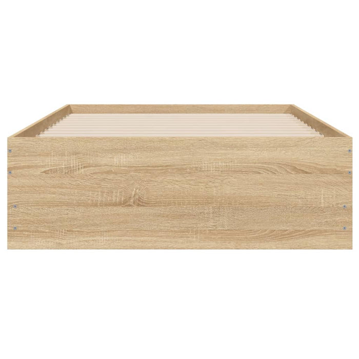 Giroletto Cassetti Rovere Sonoma 75x190 cm Legno Multistrato 3207331