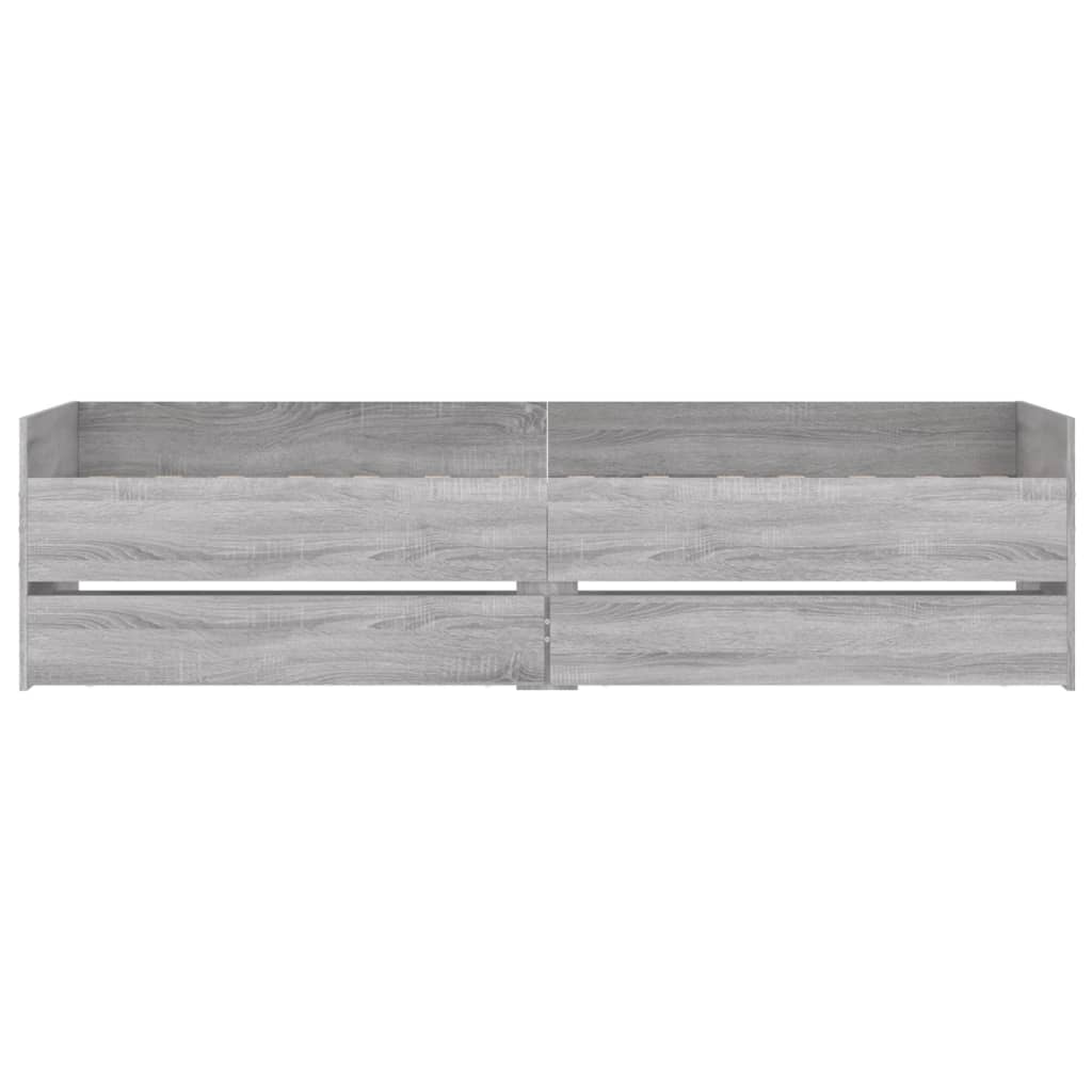 Giroletto con Cassetti Grigio Sonoma 100x200 cm 3207341