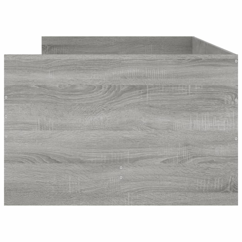 Giroletto con Cassetti Grigio Sonoma 100x200 cm 3207341