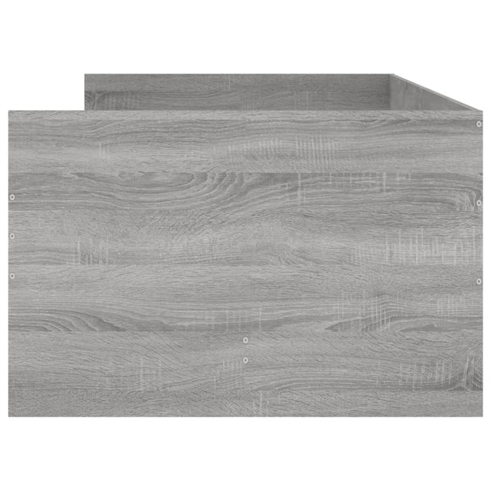 Giroletto con Cassetti Grigio Sonoma 90x200 cm 3207348