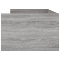 Giroletto con Cassetti Grigio Sonoma 90x190 cm 3207355