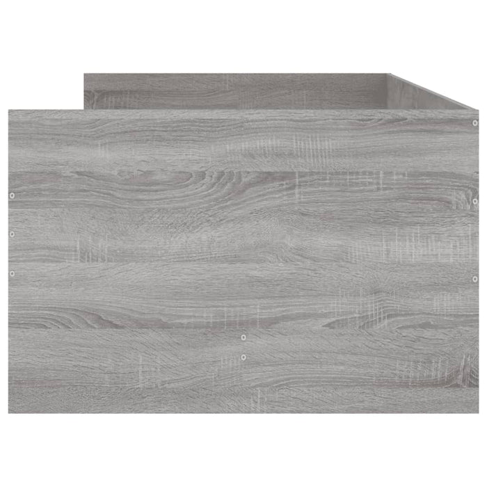 Giroletto con Cassetti Grigio Sonoma 90x190 cm 3207355