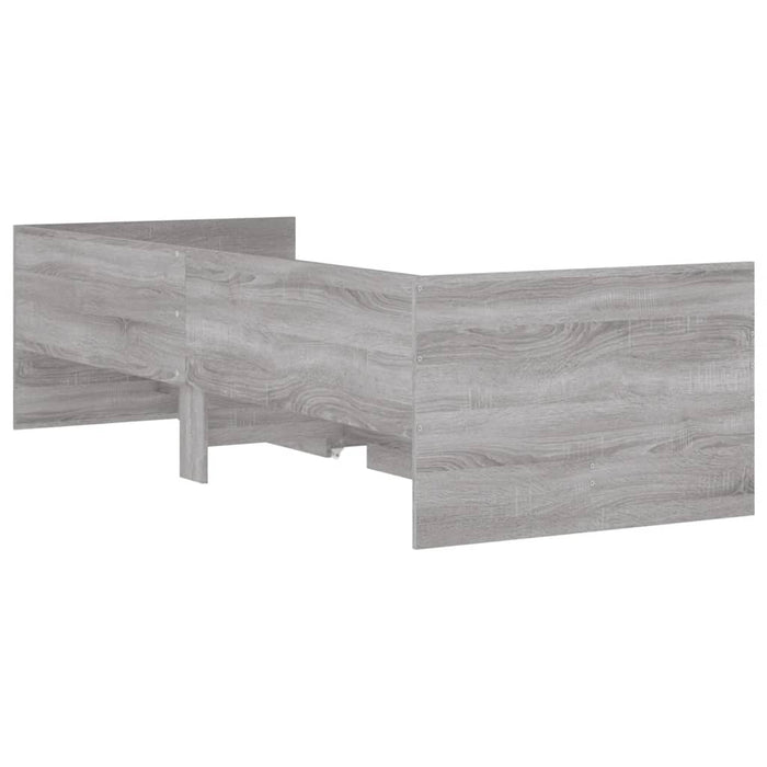 Giroletto con Cassetti Grigio Sonoma 90x190 cm 3207355