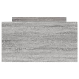 Giroletto con Cassetti Grigio Sonoma 75x190 cm Small Single 3207390