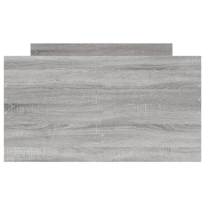 Giroletto con Cassetti Grigio Sonoma 75x190 cm Small Single 3207390