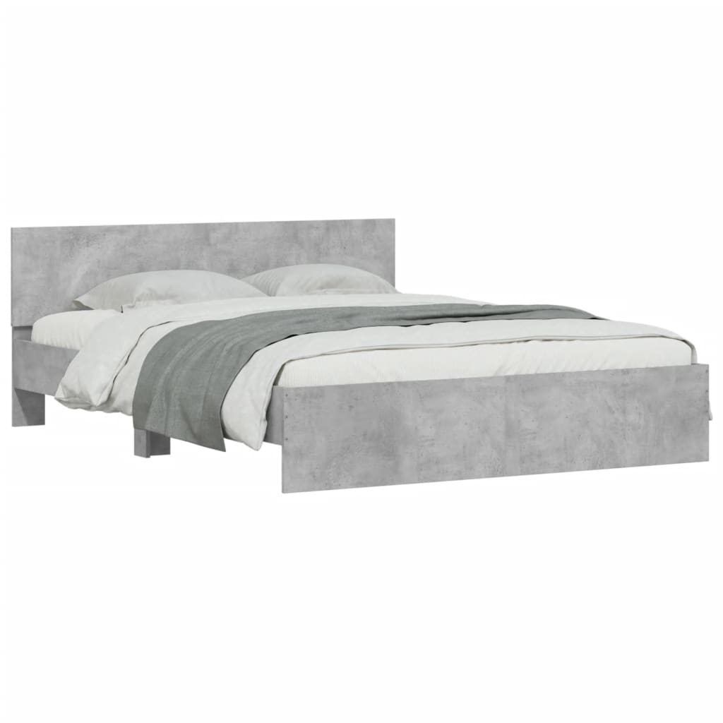 Giroletto con Testiera Grigio Cemento 150x200 cmcod mxl 133462