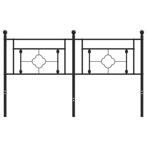 Testiera in Metallo Nero 150 cm 374373