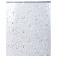 Pellicole per Finestre Smerigliate 2pz Motivo Fiori in PVC 3208979