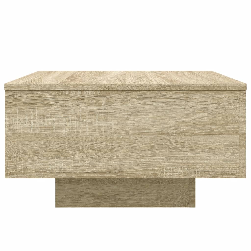 Tavolino da Salotto Rovere Sonoma 55x55x31 cm Legno Multistrato 836569