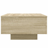 Tavolino da Salotto Rovere Sonoma 55x55x31 cm Legno Multistrato 836569