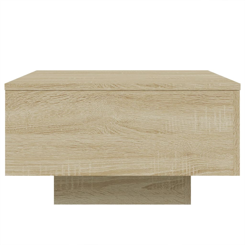 Tavolino da Salotto Rovere Sonoma 55x55x31 cm Legno Multistrato 836569