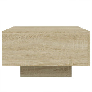 Tavolino da Salotto Rovere Sonoma 55x55x31 cm Legno Multistrato 836569