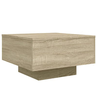 Tavolino da Salotto Rovere Sonoma 55x55x31 cm Legno Multistrato 836569