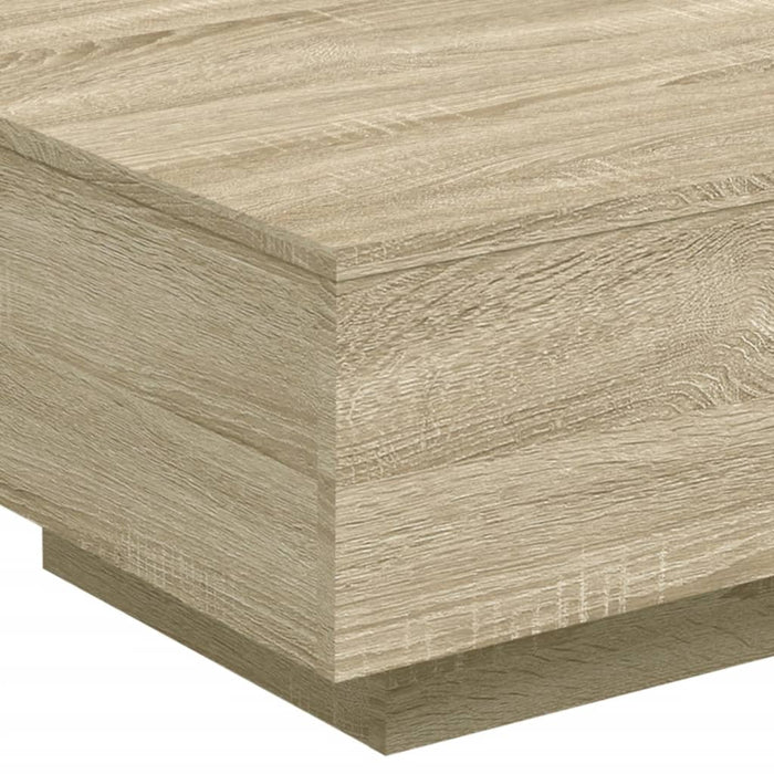 Tavolino da Salotto Rovere Sonoma 55x55x31 cm Legno Multistrato 836569