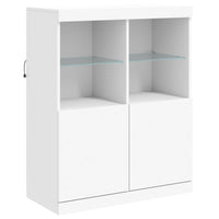 Credenza con Luci LED Bianca 81x37x100 cmcod mxl 110271