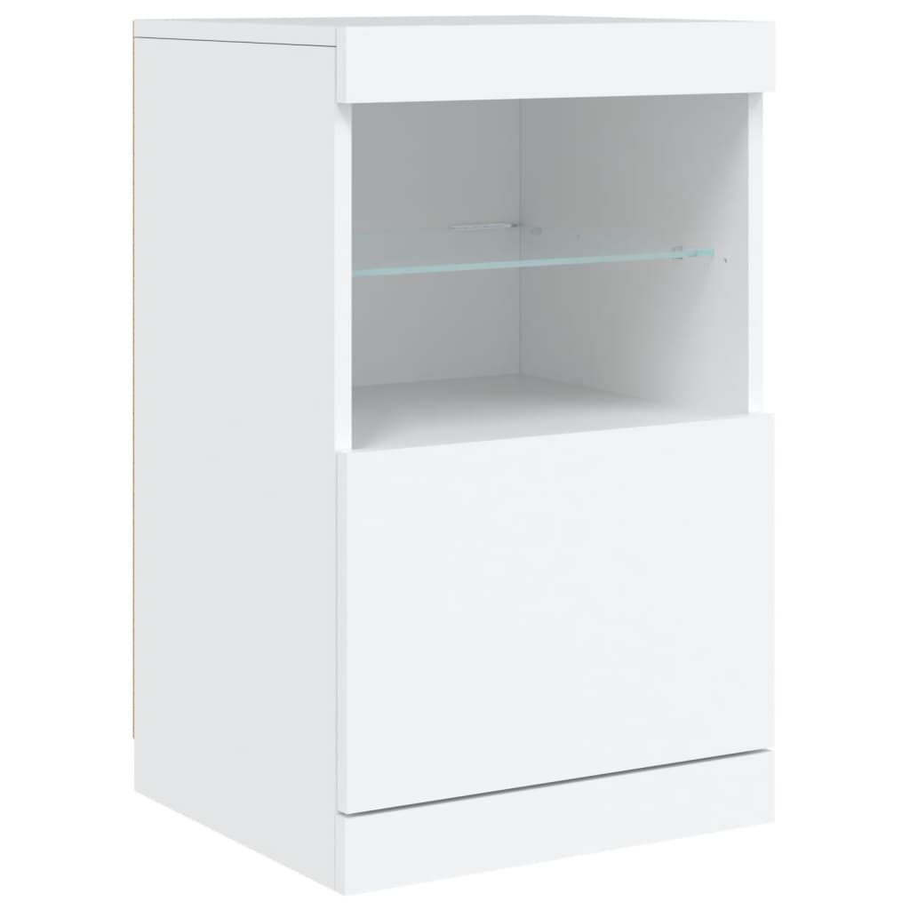 Credenza con Luci LED Bianca 41x37x67 cmcod mxl 110270