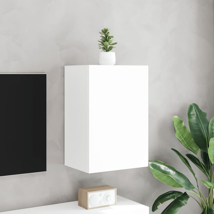 Mobile TV a Parete Bianco 40,5x30x60 cm in Legno Multistratocod mxl 134061