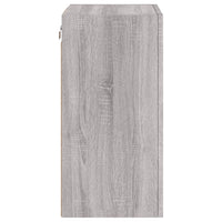 Mobile TV Parete Grigio Sonoma 40,5x30x60 cm Legno Multistrato 836920