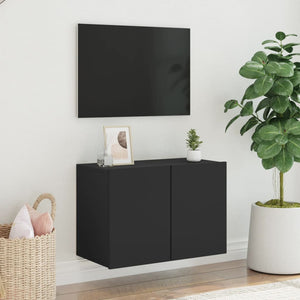 Mobile TV a Parete Nero 60x30x41 cm 836940