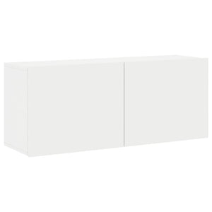 Mobile TV a Parete Bianco 100x30x41 cm 836966