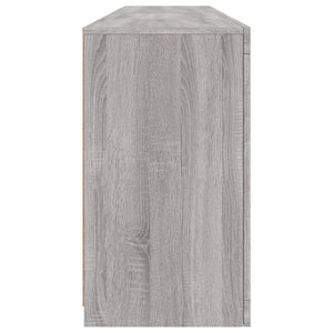 Credenza con Luci LED Grigio Sonoma 164x37x67 cm 3209056