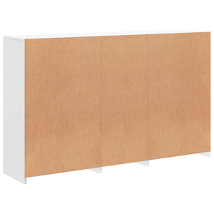 Credenza con Luci LED Bianca 162x37x100 cm 3209142