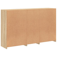 Credenza con Luci LED Rovere Sonoma 162x37x100 cm 3209144