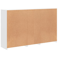 Credenza con Luci LED Bianca 162x37x100 cm 3209170