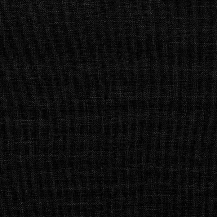 Giroletto con Testiera Nero 180x200 cm in Tessuto 373227