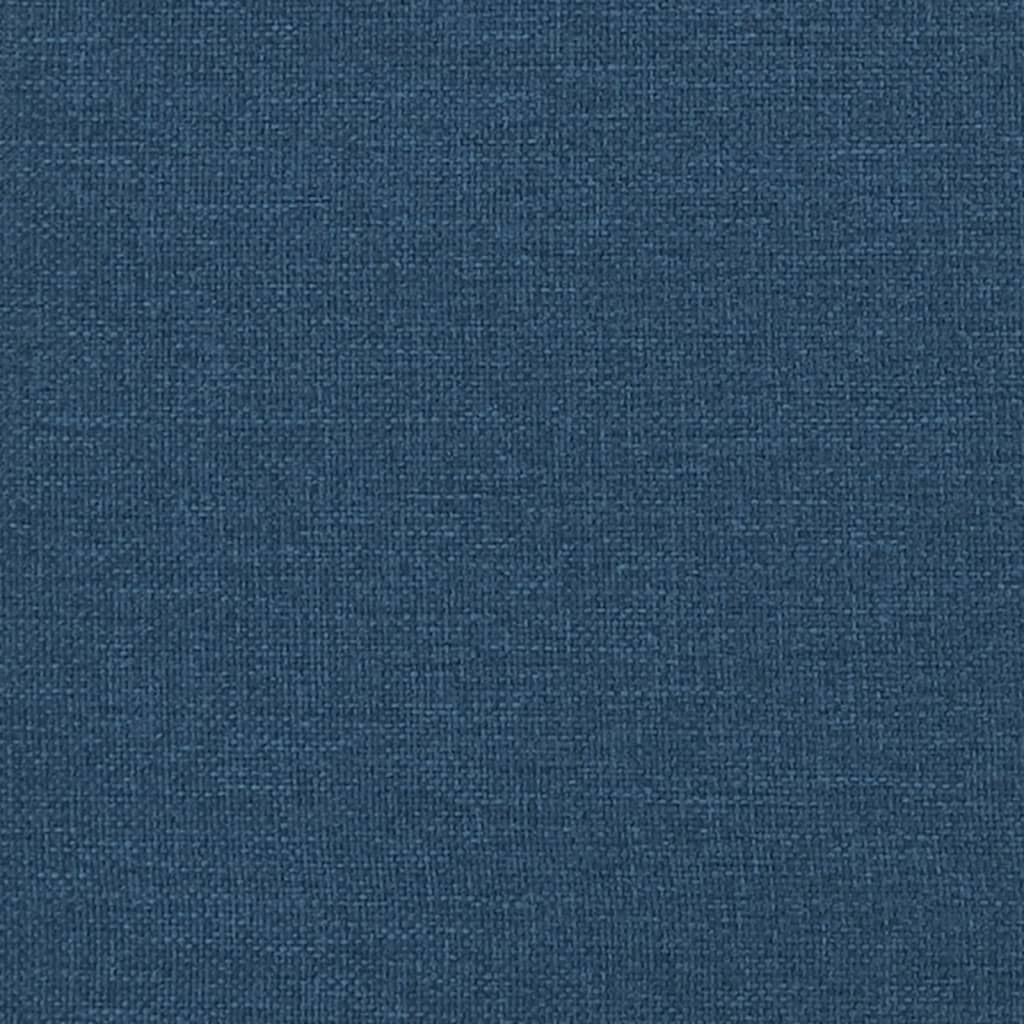 Cuscino Testiera Blu 90 cm in Tessuto 374543