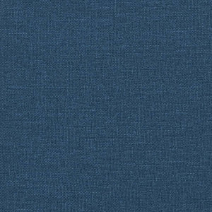 Cuscino Testiera Blu 90 cm in Tessuto 374543