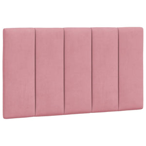 Cuscino Testiera Rosa 90 cm in Velluto 374654