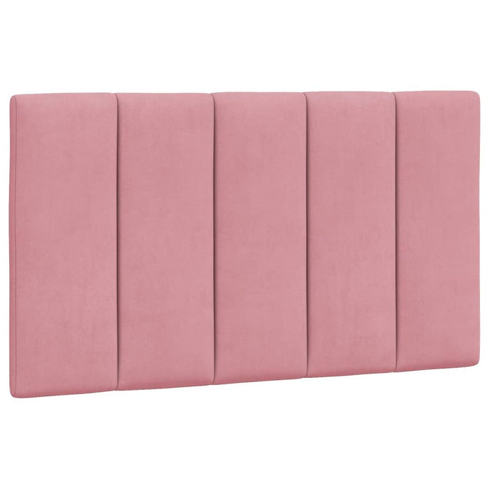 Cuscino Testiera Rosa 90 cm in Velluto 374654