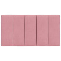 Cuscino Testiera Rosa 90 cm in Velluto 374654