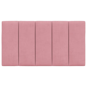 Cuscino Testiera Rosa 90 cm in Velluto 374654