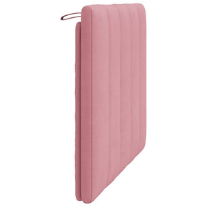 Cuscino Testiera Rosa 100 cm in Velluto 374660