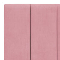 Cuscino Testiera Rosa 100 cm in Velluto 374660