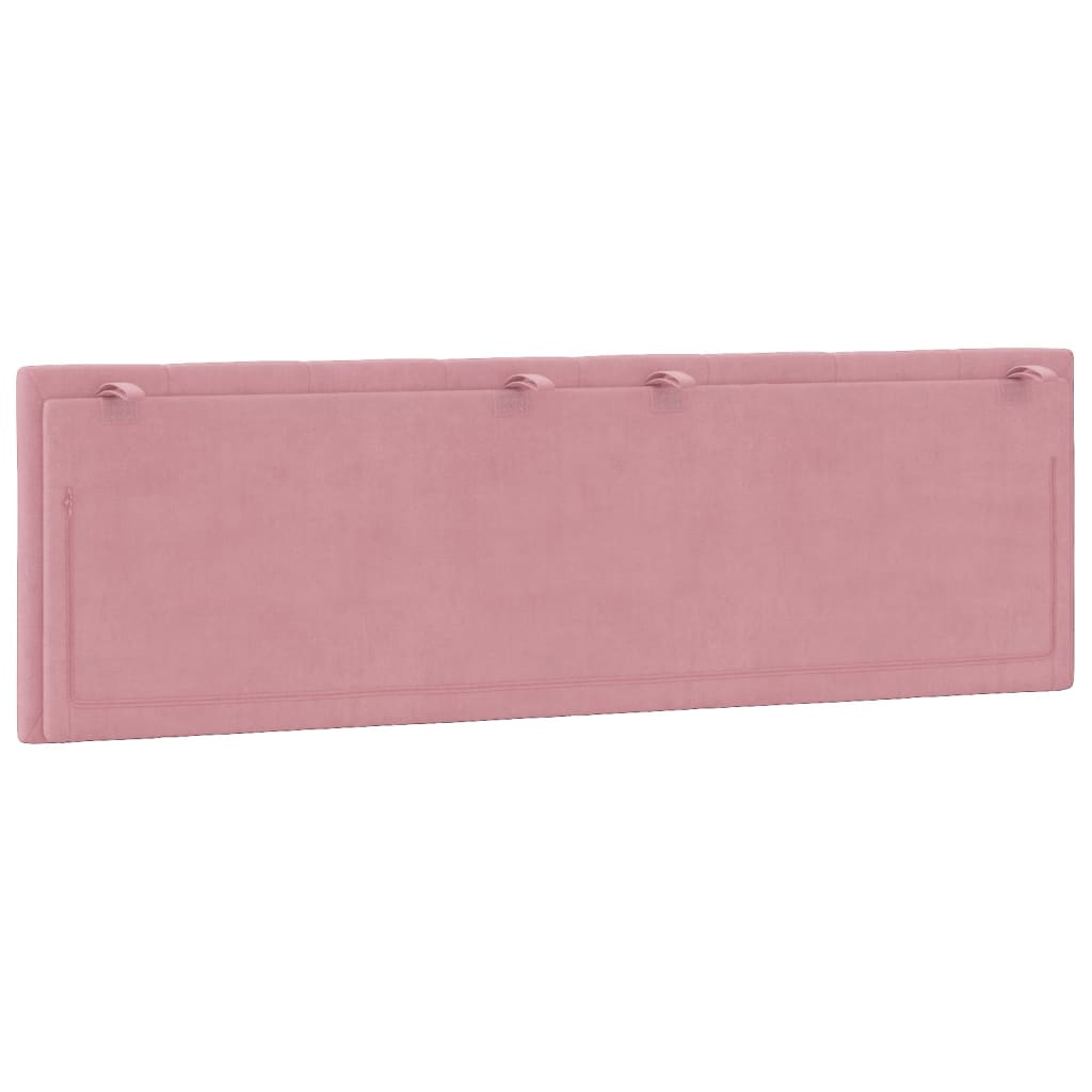 Cuscino Testiera Rosa 160 cm in Velluto 374680